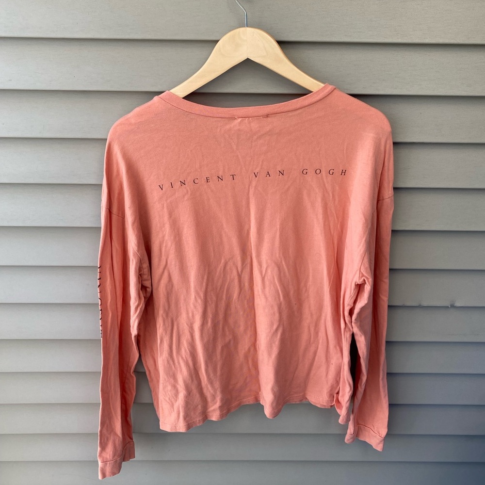 French Pastry Vincent Van Gogh Long Sleeve T-Shirt - Women’s Size L - Picture 9 of 10